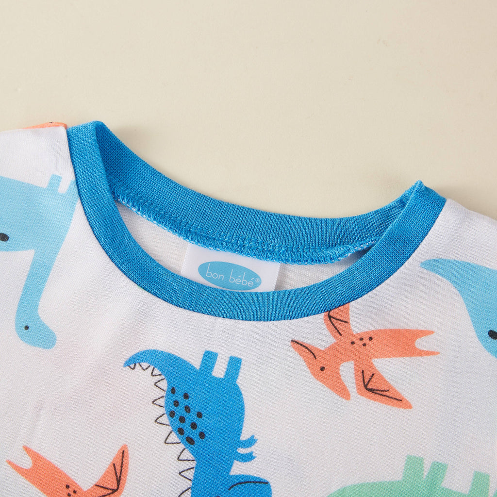95% Viscose from Bamboo Dinosaur Kids Pajama Pants Set
