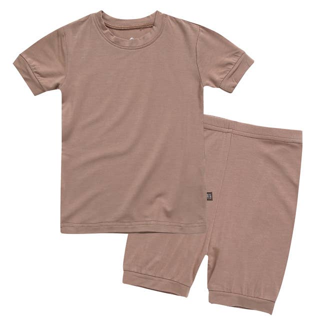 Colorful Boy Girl Short Sleeve viscose PJs