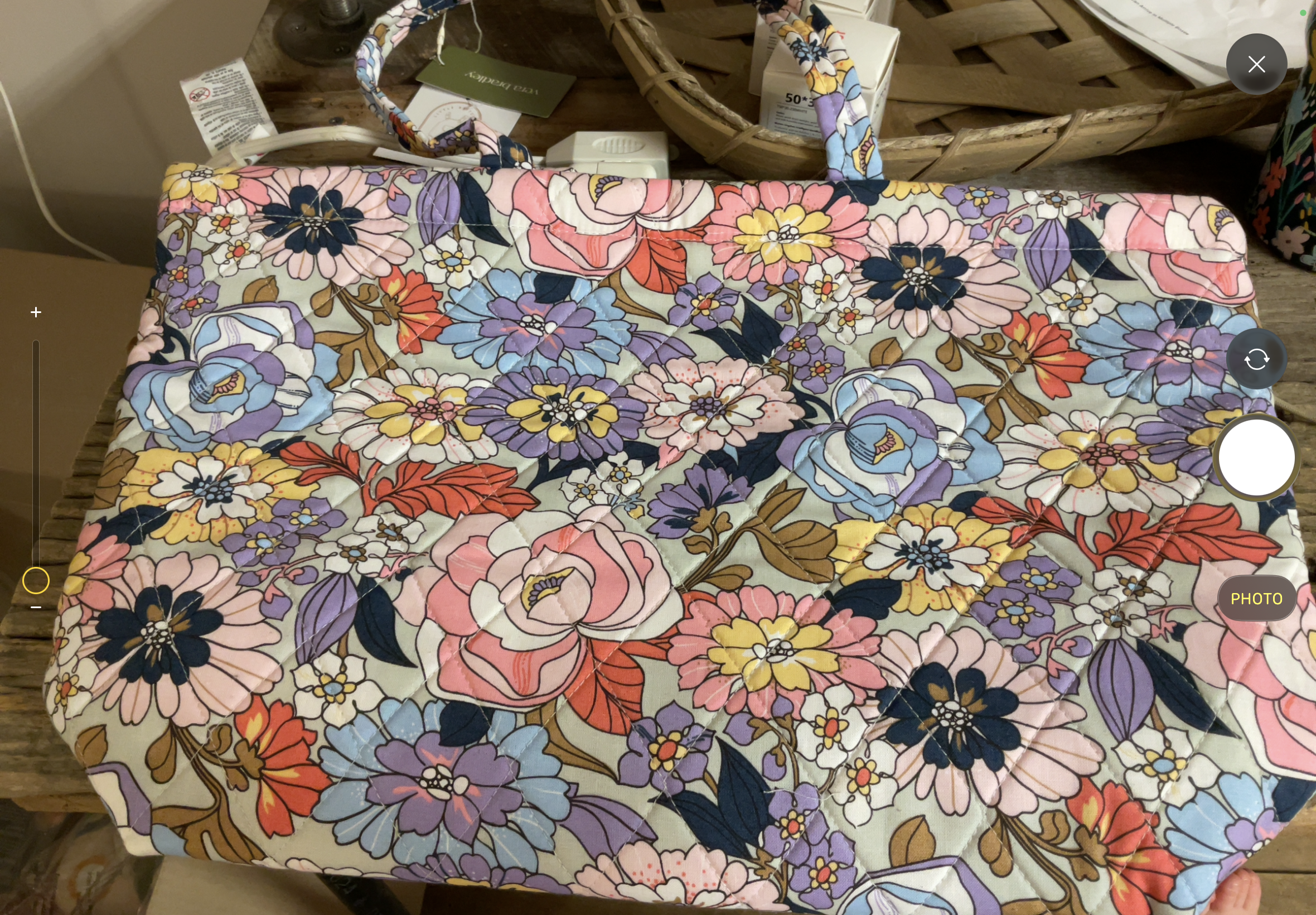 Vera Bradley East West Tote