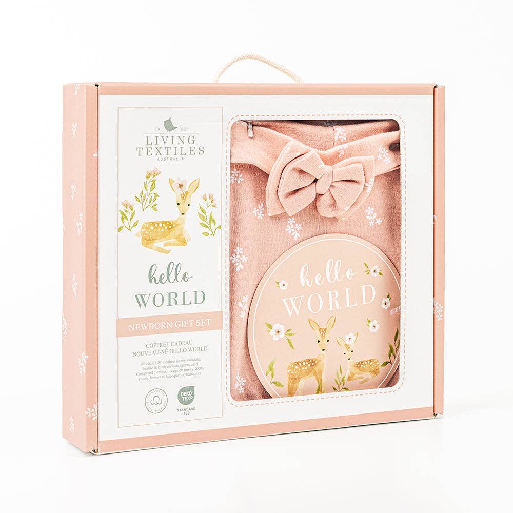Hello World Gift Set - Dusty Rose