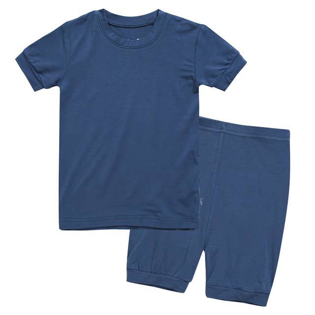 Colorful Boy Girl Short Sleeve viscose PJs