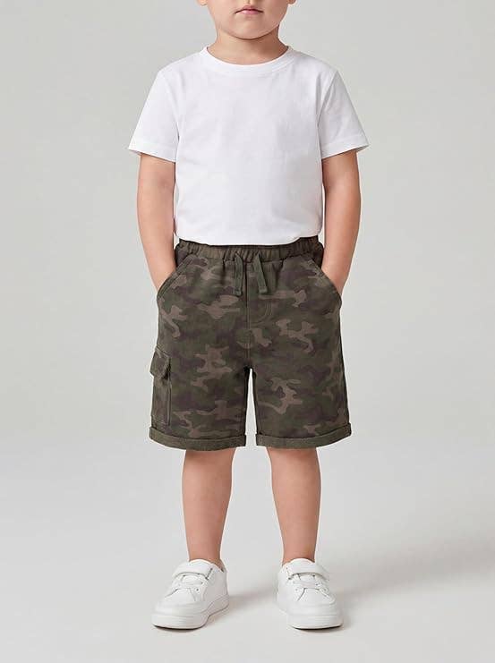 Kids 100% Cotton French Terry Shorts