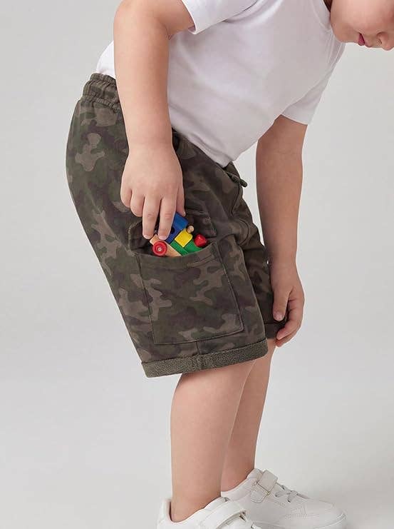 Kids 100% Cotton French Terry Shorts