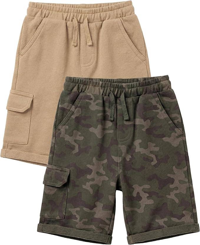 Kids 100% Cotton French Terry Shorts