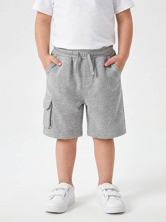 Kids 100% Cotton French Terry Shorts