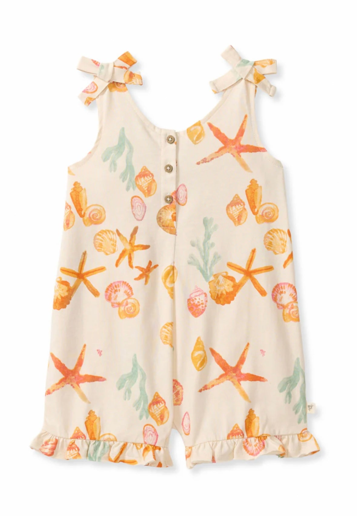 Burt’s Bees Girl’s Shells Romper