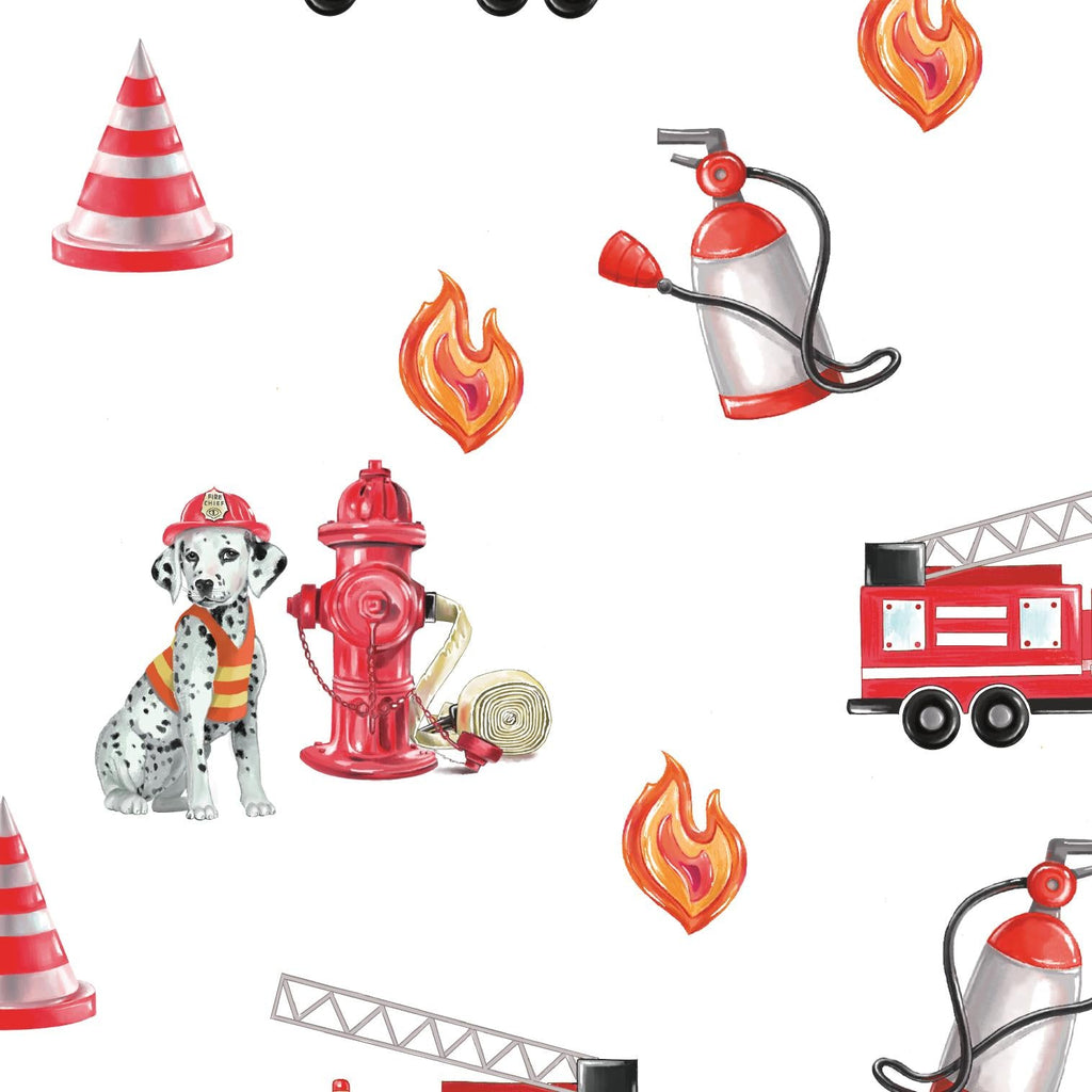 Firehouse Fido Zipper One Piece Pajama