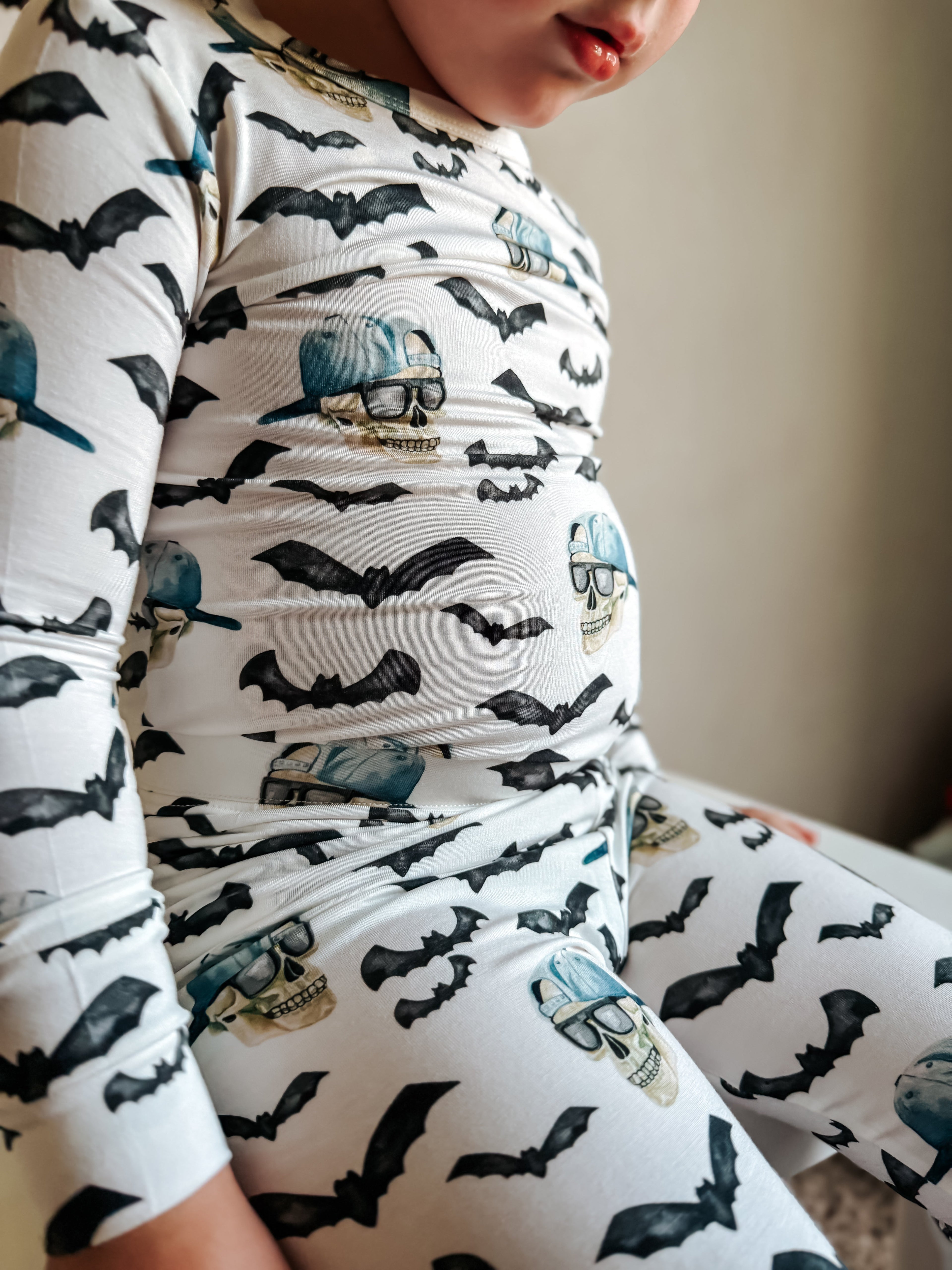 Spooky Bro 2pc Bamboo Pajamas