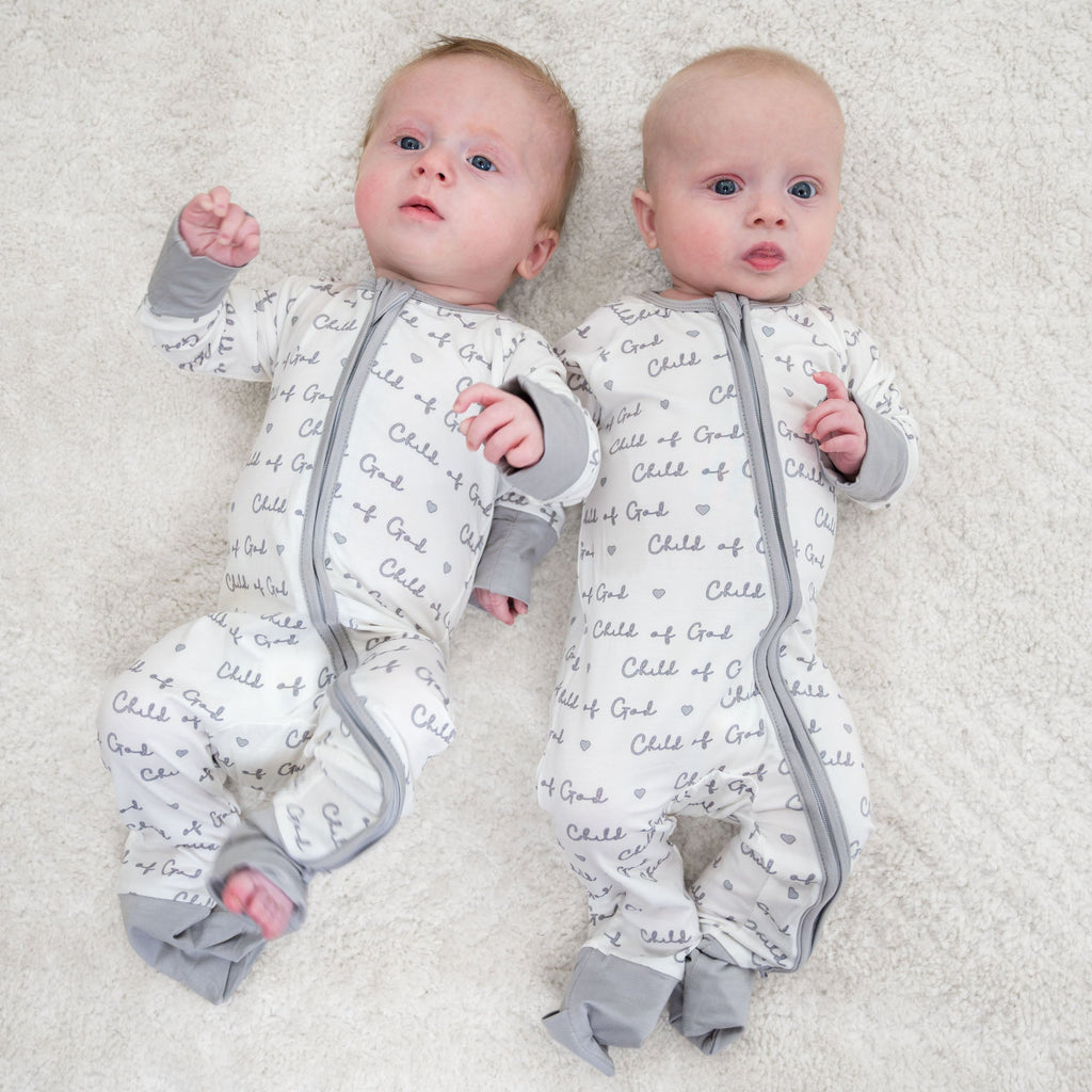 Child Of God Zipper One Piece Pajama