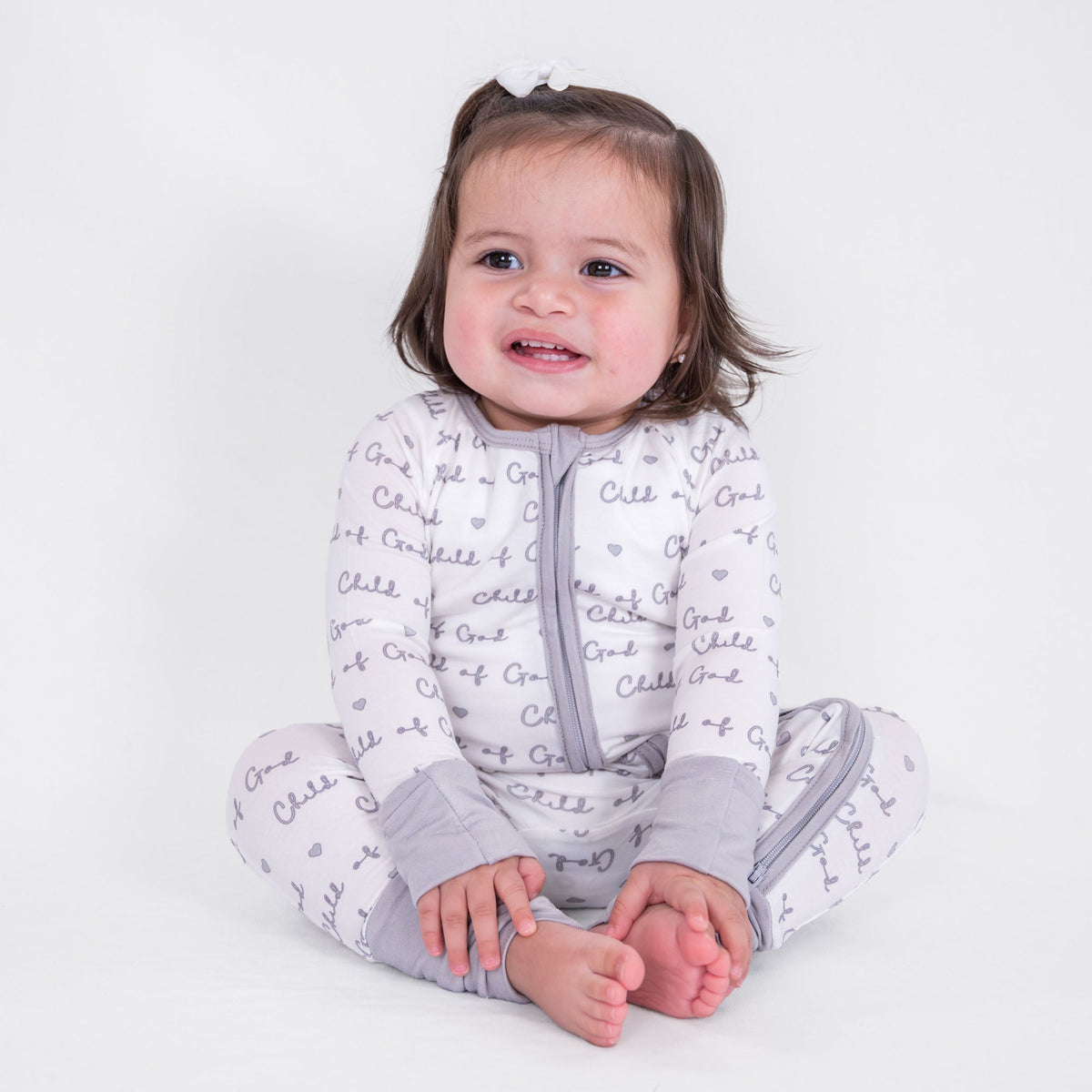 Child Of God Zipper One Piece Pajama
