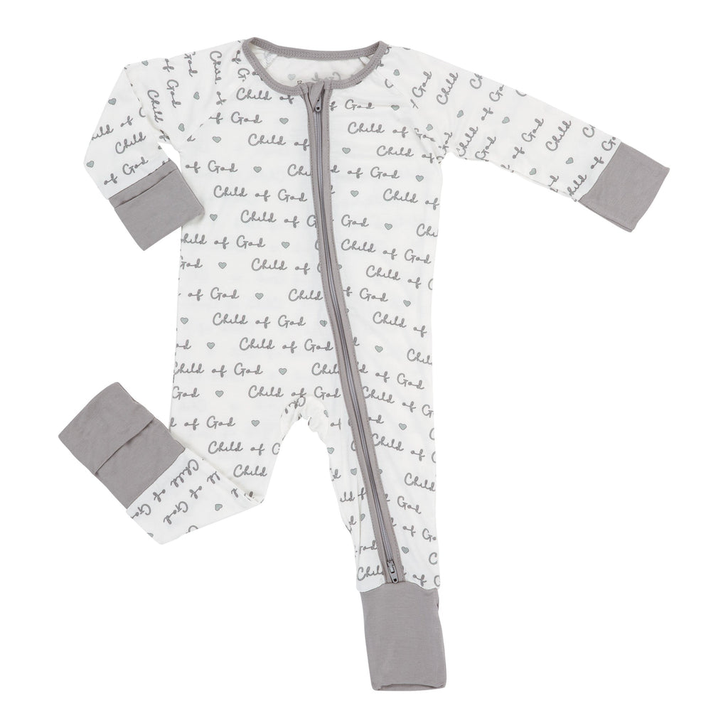 Child Of God Zipper One Piece Pajama