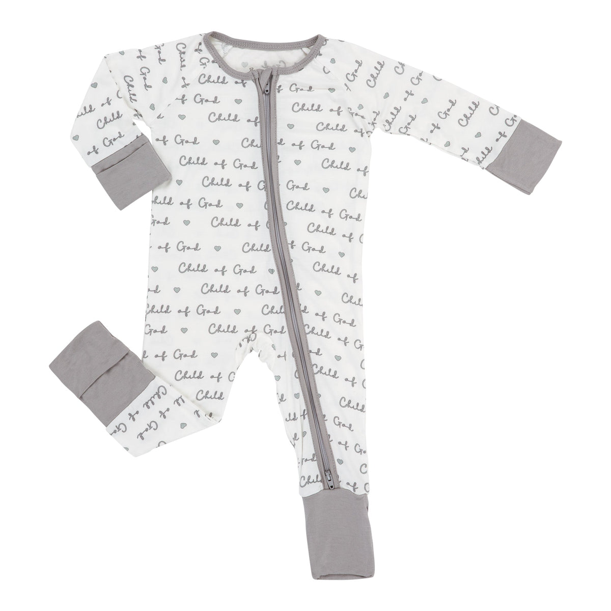 Child Of God Zipper One Piece Pajama