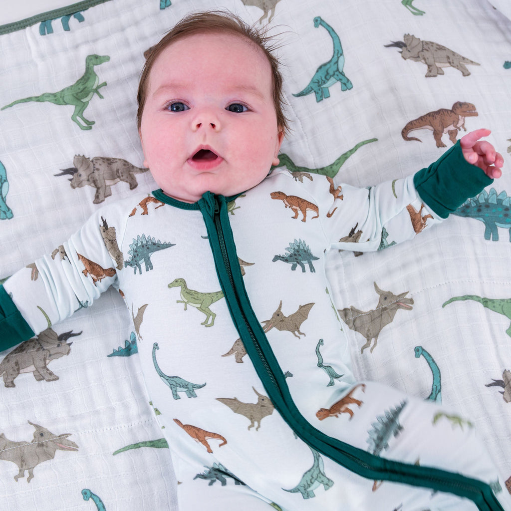 Have A T-rexcellent Day Zipper One Piece Pajama