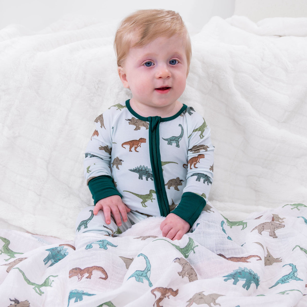 Have A T-rexcellent Day Zipper One Piece Pajama
