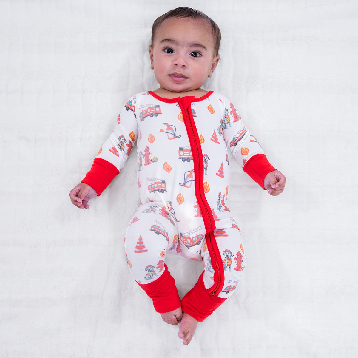 Firehouse Fido Zipper One Piece Pajama