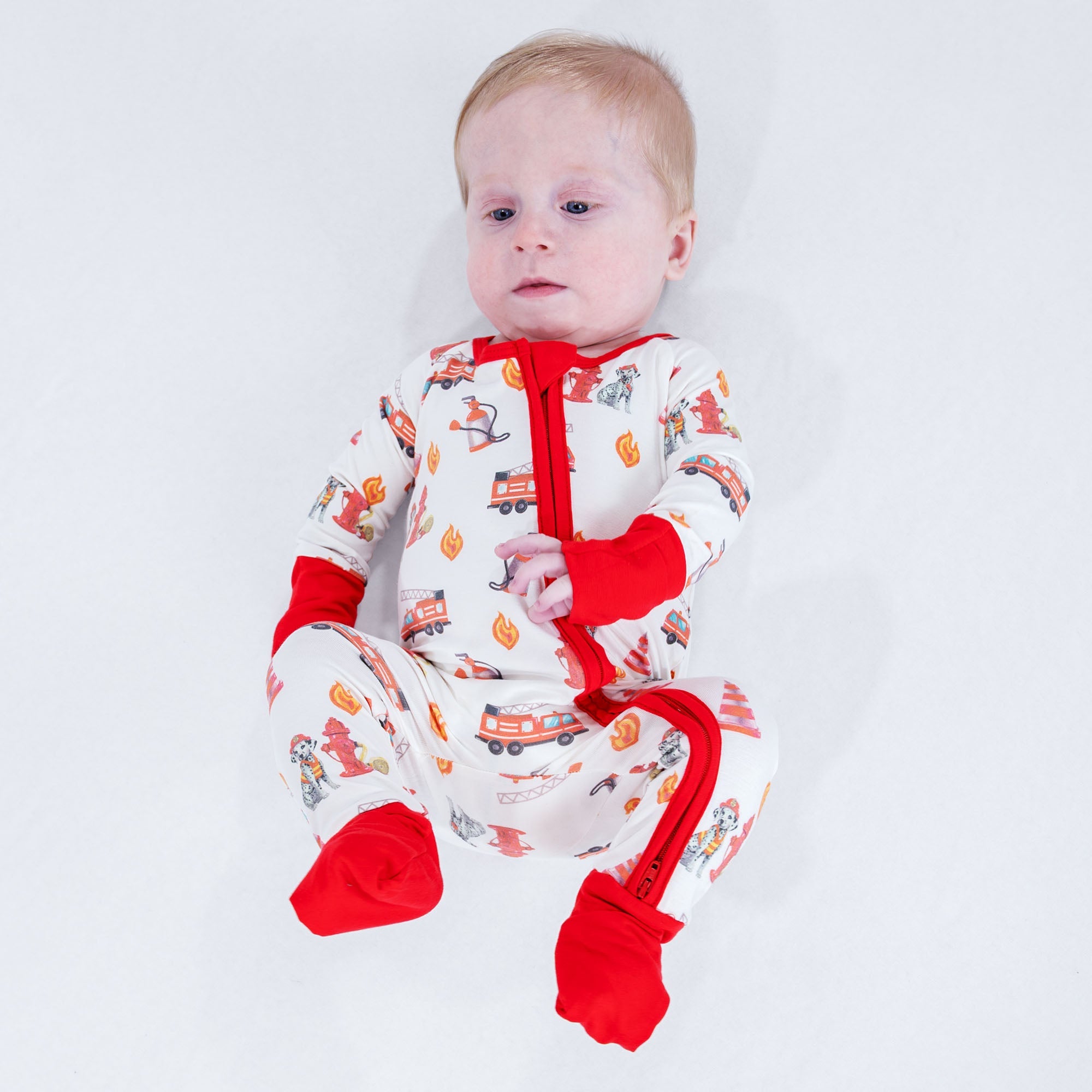 Firehouse Fido Zipper One Piece Pajama
