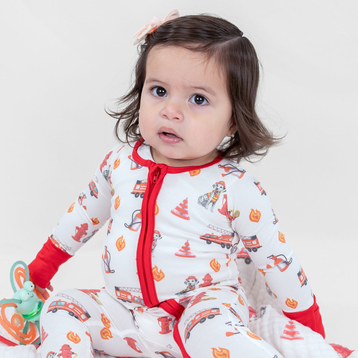 Firehouse Fido Zipper One Piece Pajama