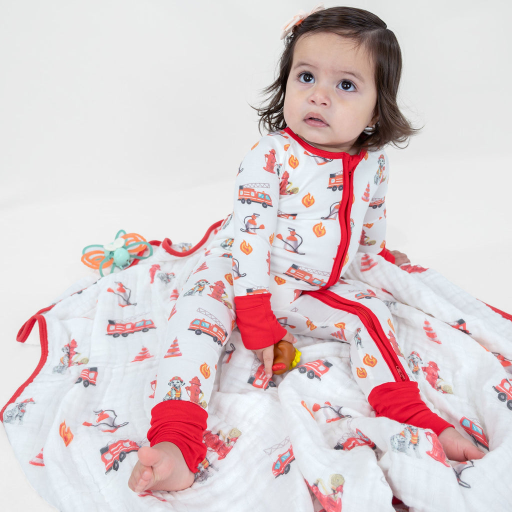 Firehouse Fido Zipper One Piece Pajama