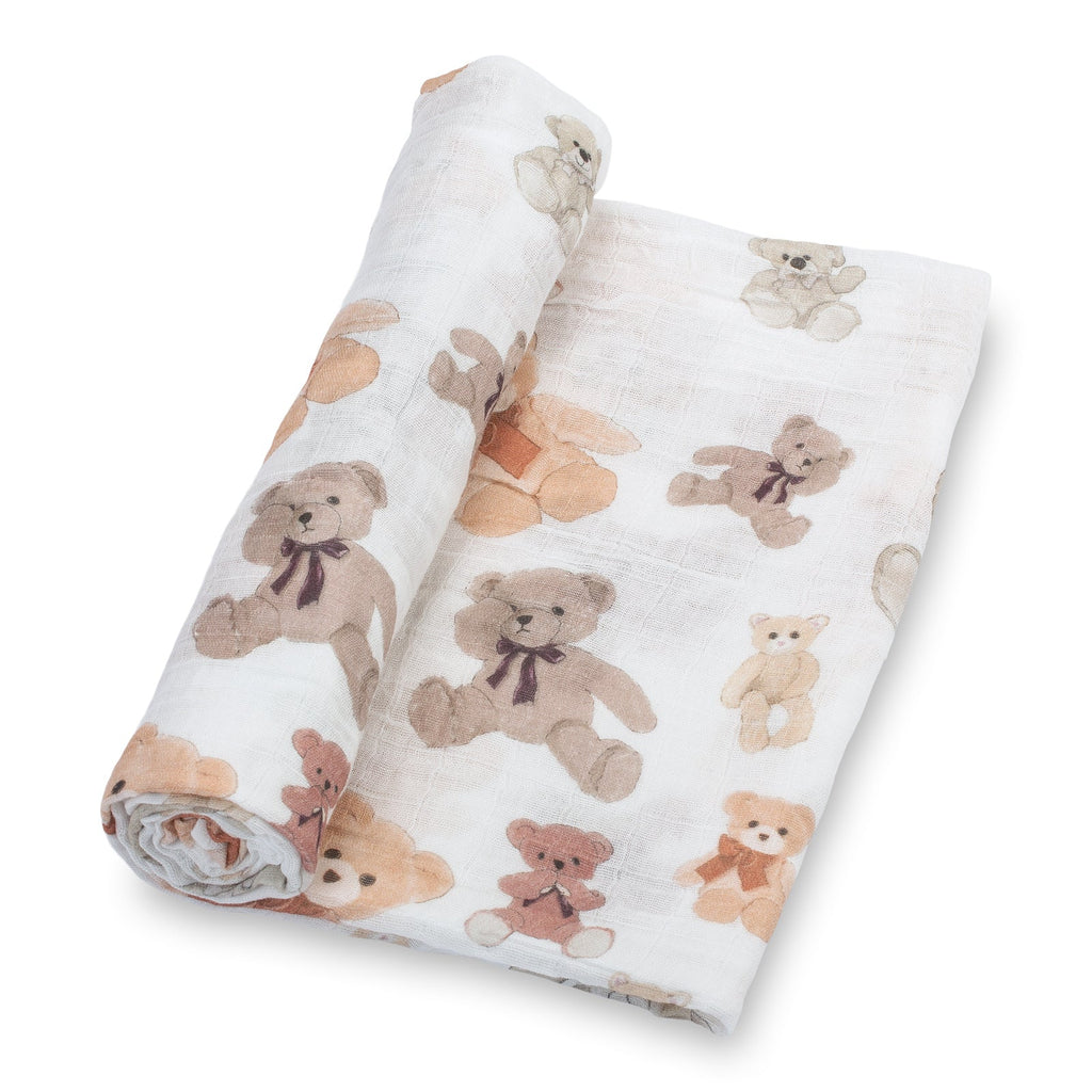 Bear Hugs Swaddle Blanket