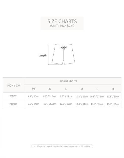 Aqua Bathers Boy Swim Trunks Shorts