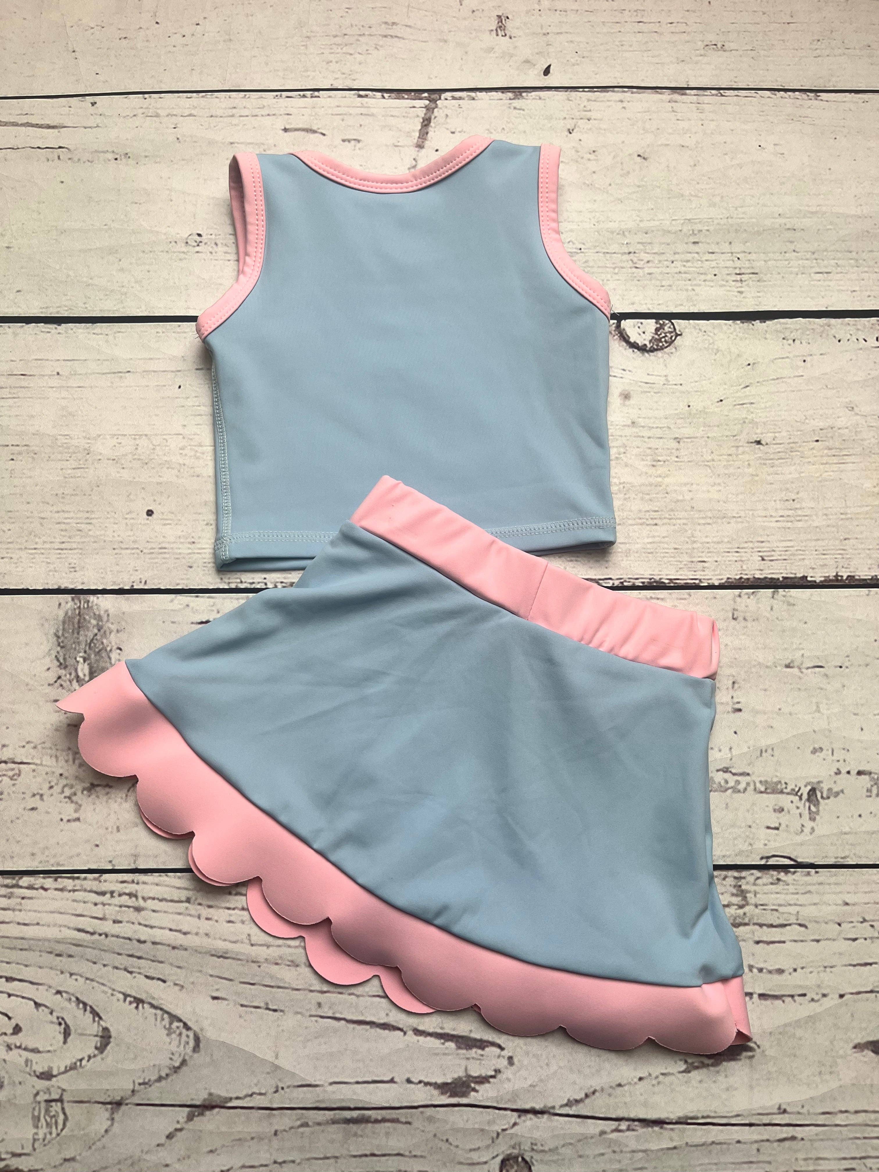 Sky Blue Active Scallop Set