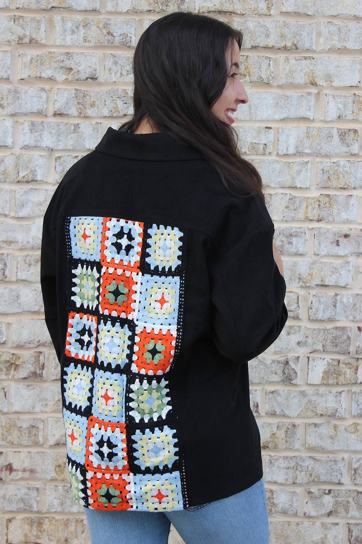 Pandora Patchwork Shacket | SKT2388