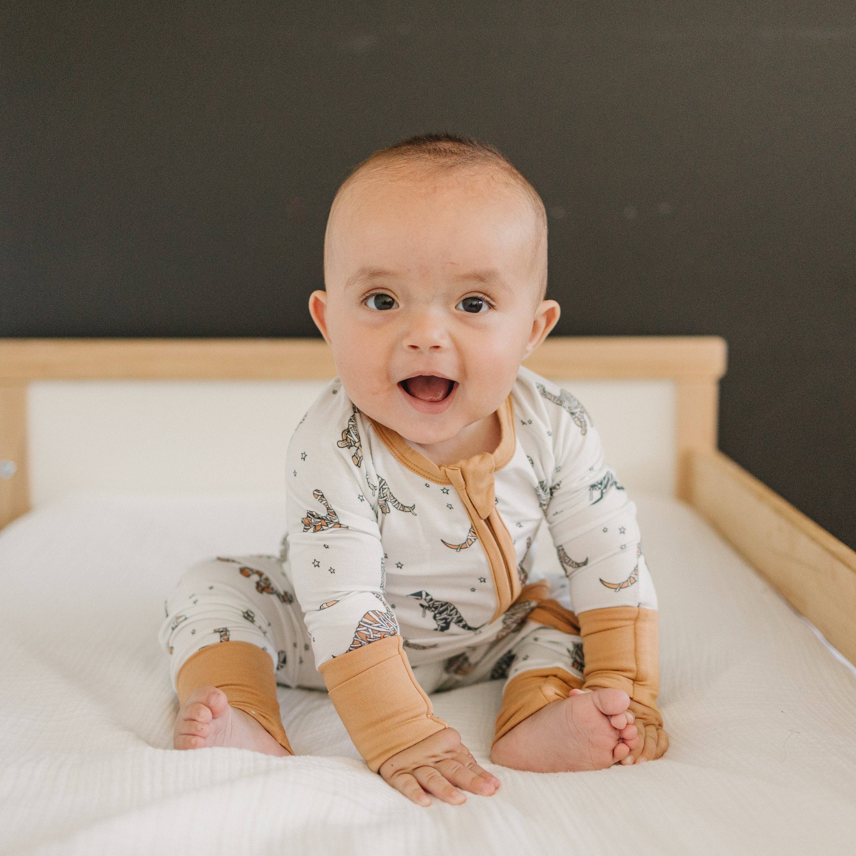Mummy-Saurus Rex Bamboo Sleeper