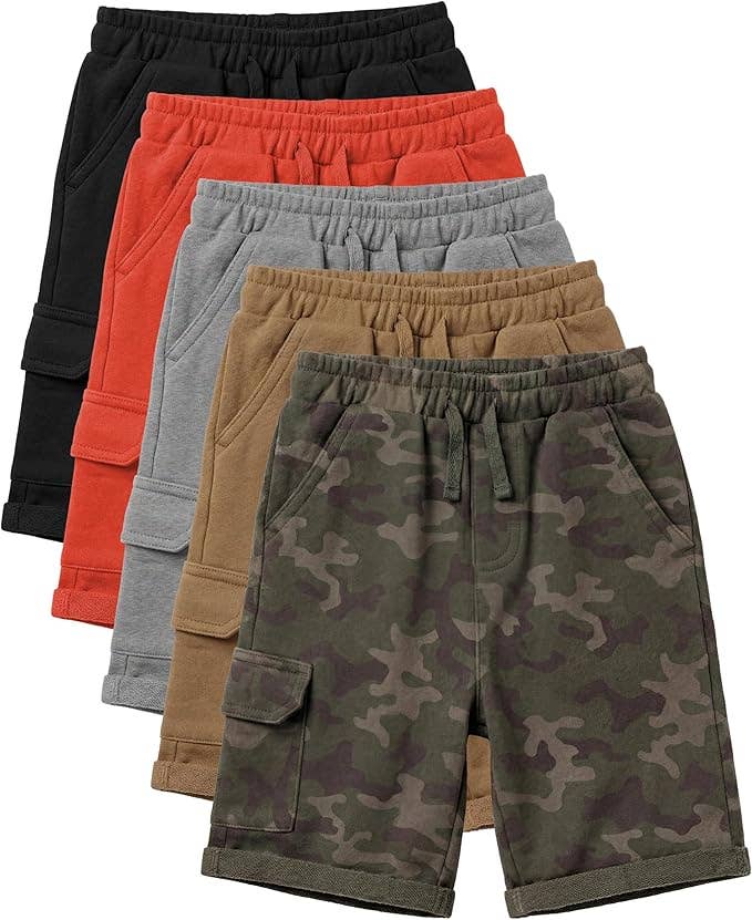 Kids 100% Cotton French Terry Shorts