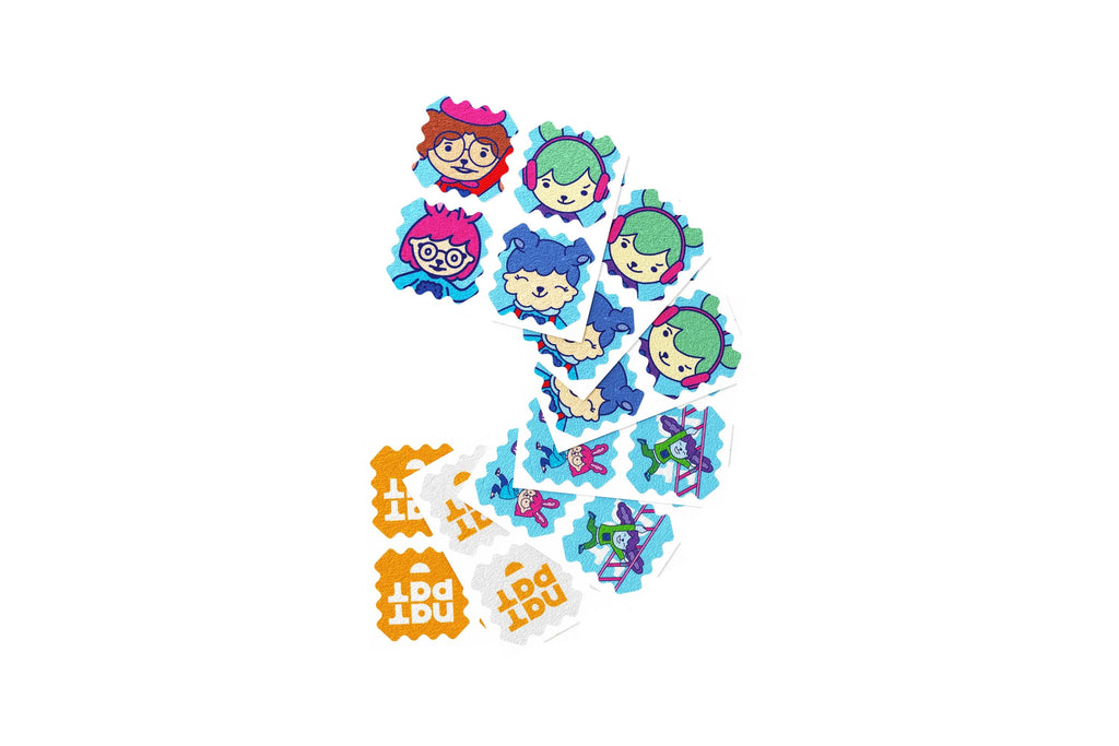 StuffyPatch - Breath Easy Stickers