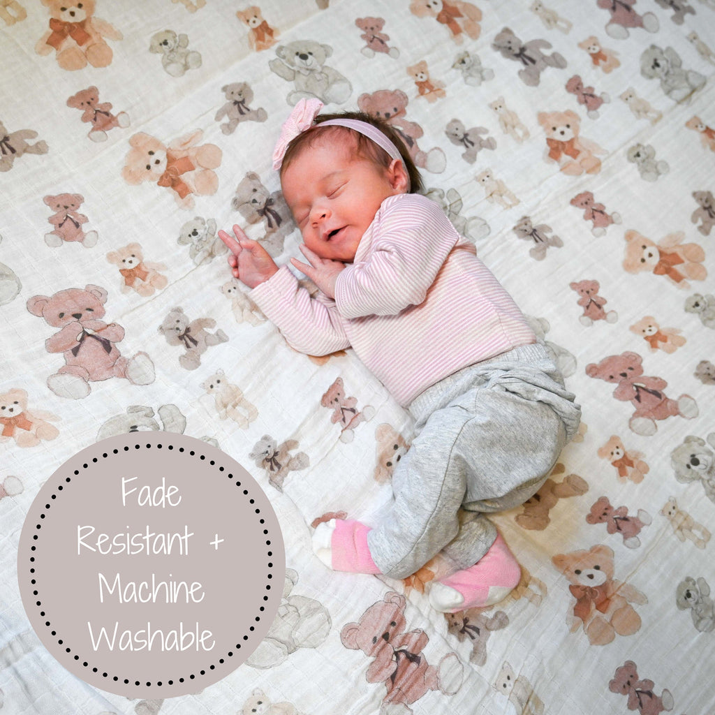 Bear Hugs Swaddle Blanket