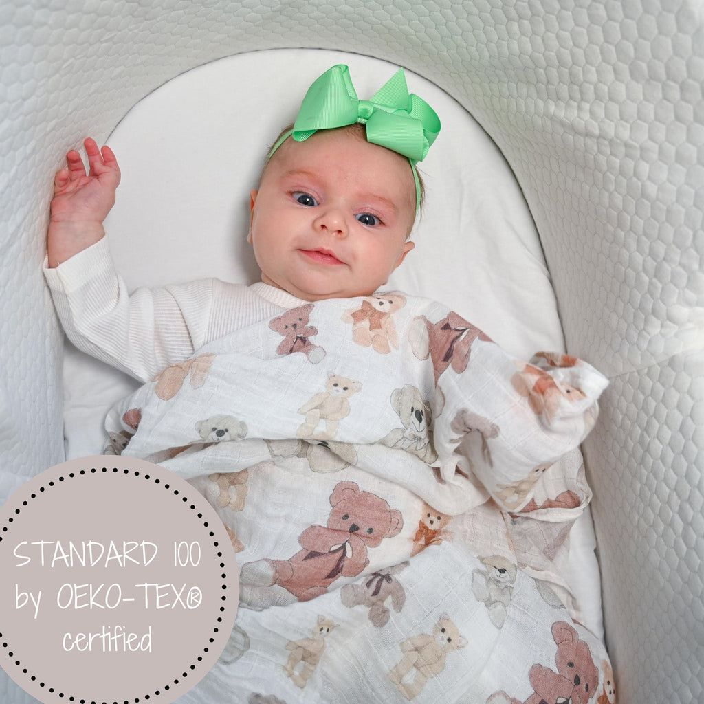 Bear Hugs Swaddle Blanket